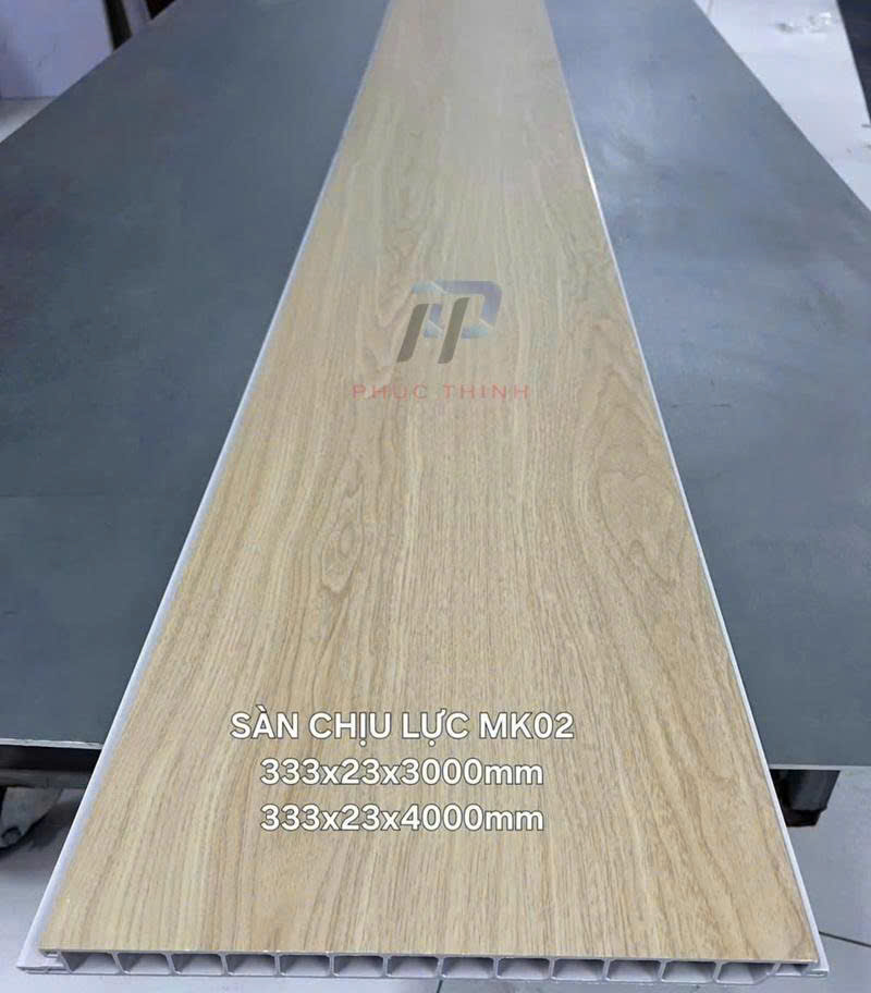 Sàn nhựa chịu lực hay còn gọi là ván nhựa lót sàn PVC chịu lực