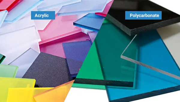 Tấm mica và tấm poly khác nhau như thế nào? Loại nào bền hơn?
